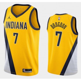 Dres Indiana Pacers Malcolm Brogdon 7 2020-21 Jordan Brand Statement Edition Swingman